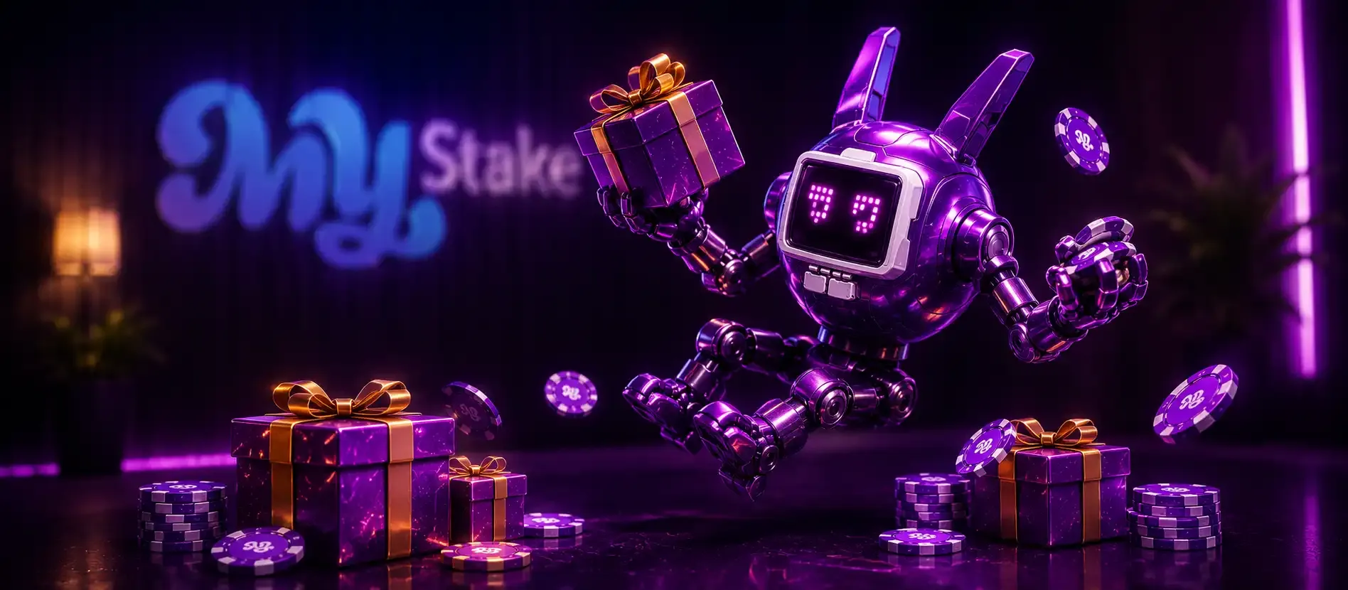 Richiedi il bonus Mystake casino